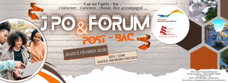 BANNIERE JPO ET FORUM POST BAC 2026