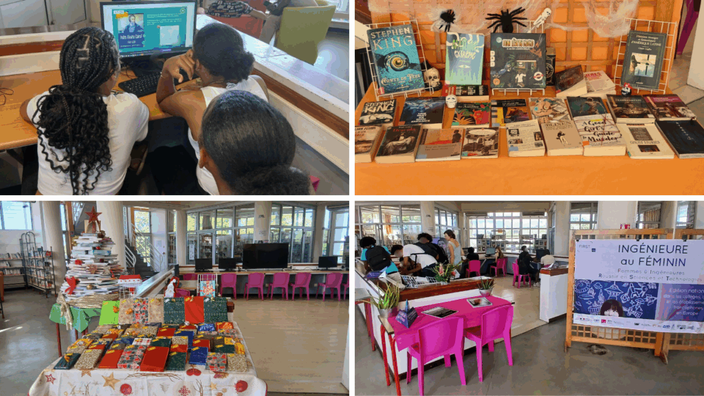 Photos d'activités du CDI